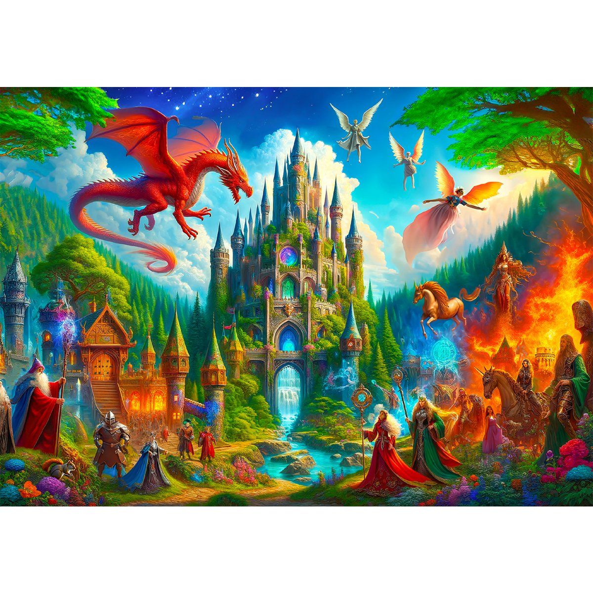 Puzzel - Fantasy Castle