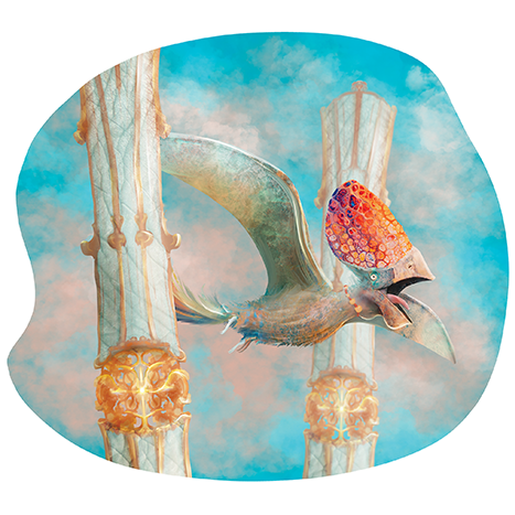 Tuctacl the Queen's Messenger - 150 PCs - Flying Dragon