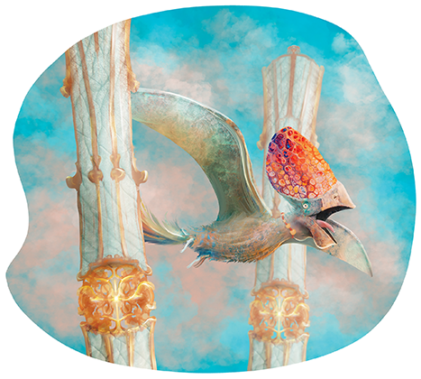 Tuctacl il messaggero della regina - 150 pezzi - Flying Dragon