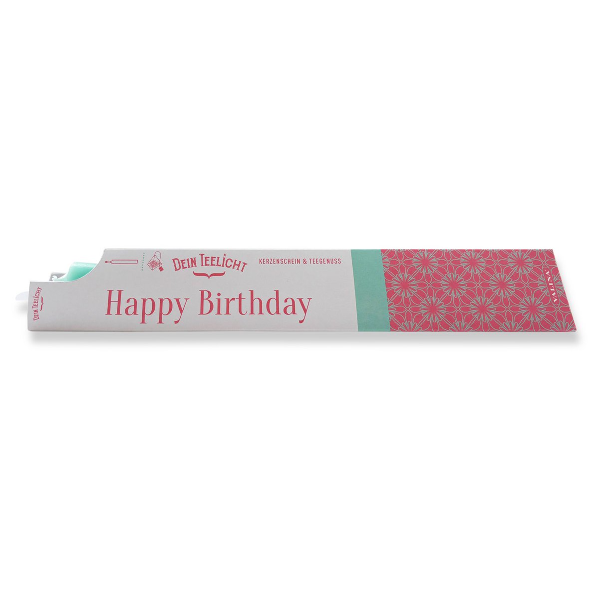 DEIN TEELICHT / Kerzenschein & Teegenuß / Happy Birthday / VE 12