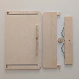 Adjustable support for books and tablets - The reader
