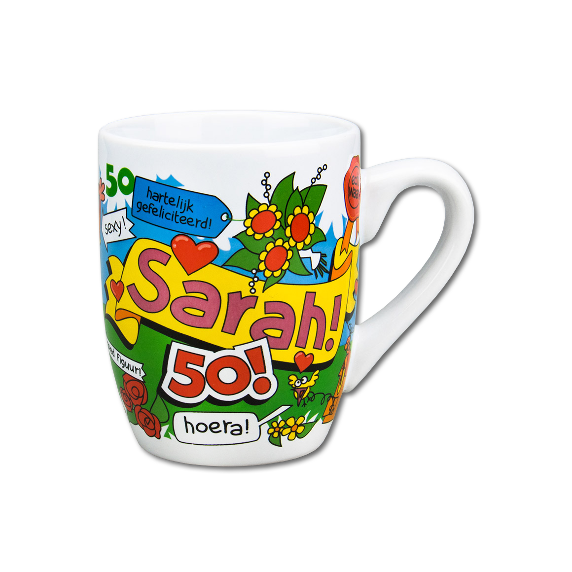Cartoon Mug - Sarah