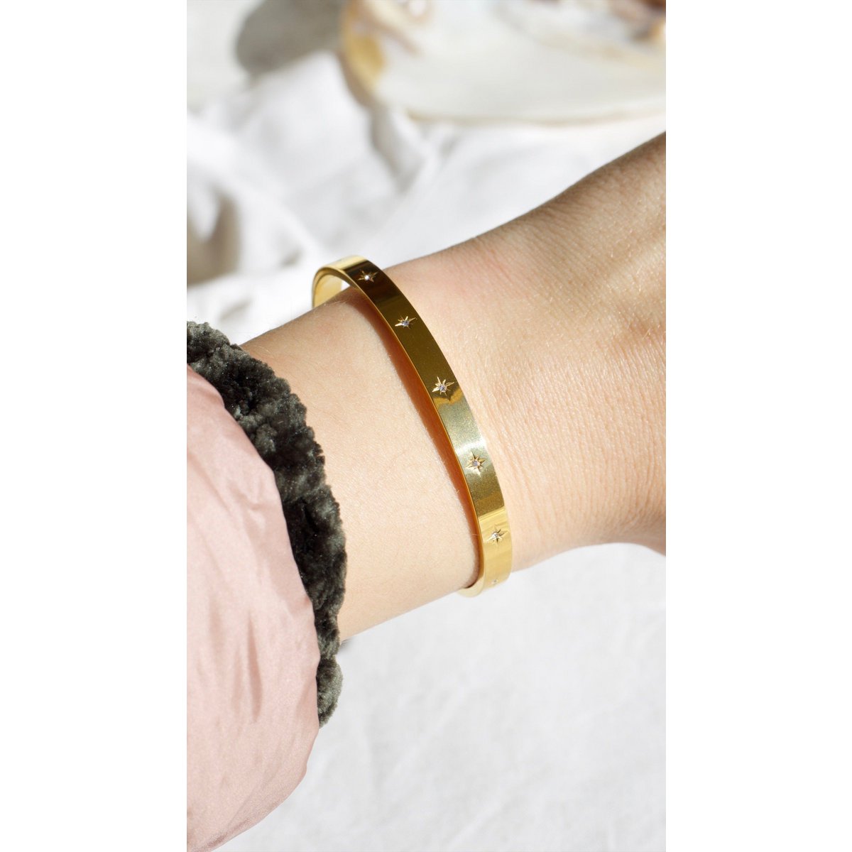 Blaise - Bracelet Manchette Starburst
