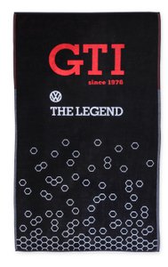 Volkswagen VW GTI Strandlaken - The Legend/Black