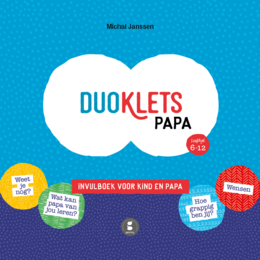 Colorful children's book with engaging illustrations and text about a father and child. The book appears to be part of a series called "Duoklets" that focuses on the relationship between fathers and their children.
