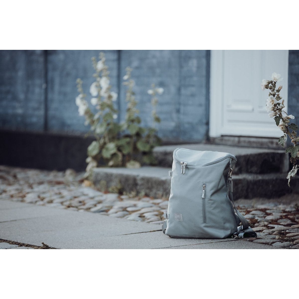 Gray ♻️ Recycled Polyester Diaper Bag