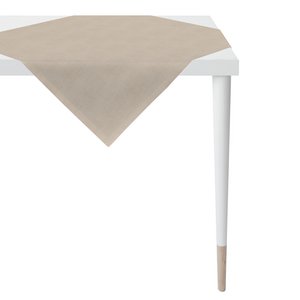 Apart tablecloth taupe / silver - 85x85cm