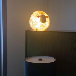 Soft Cotton Sheep Night Light