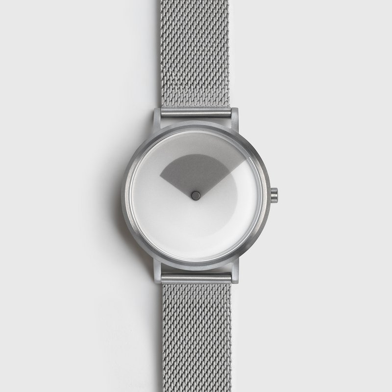 Orologio gradiente argento
