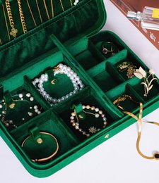 Luxe Velvet Large Jewelry Box