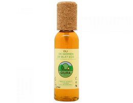100ml wheat germ oil, a cooking oil with a golden color and a nutty, earthy aroma, suitable for various culinary applications.