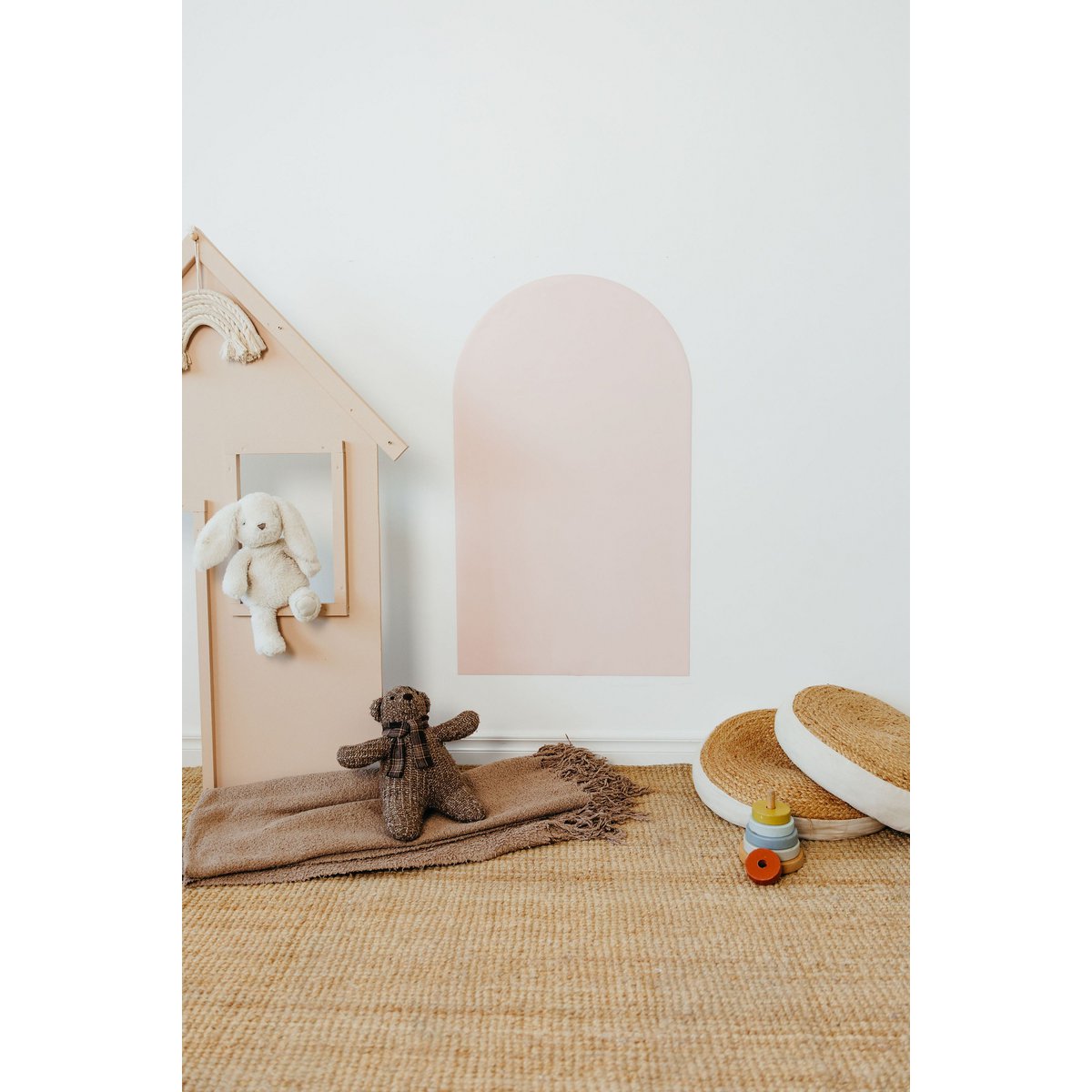 Tableau magnétique pour enfants - Arche - Rose clair