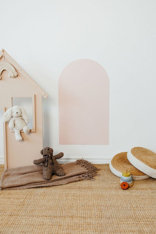 Magneetbord voor kinderen - Arche - Lichtroze