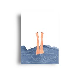 Postkarte 'Sealife'