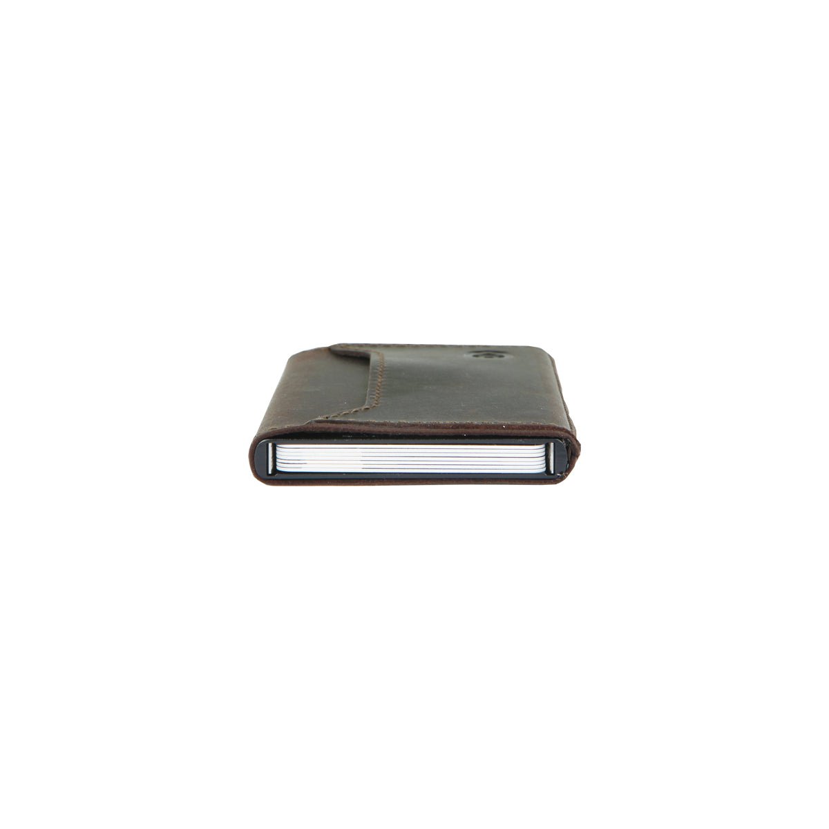 Porte-cartes Plus Vintage Marron