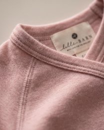 Boxacketing en laine / Kruippacket - Merinol - Rose brumeuse