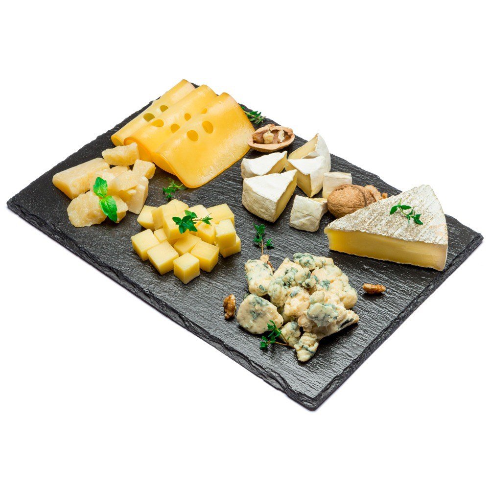Serving Tray Stone Slate Rectangular 30x20 cm
