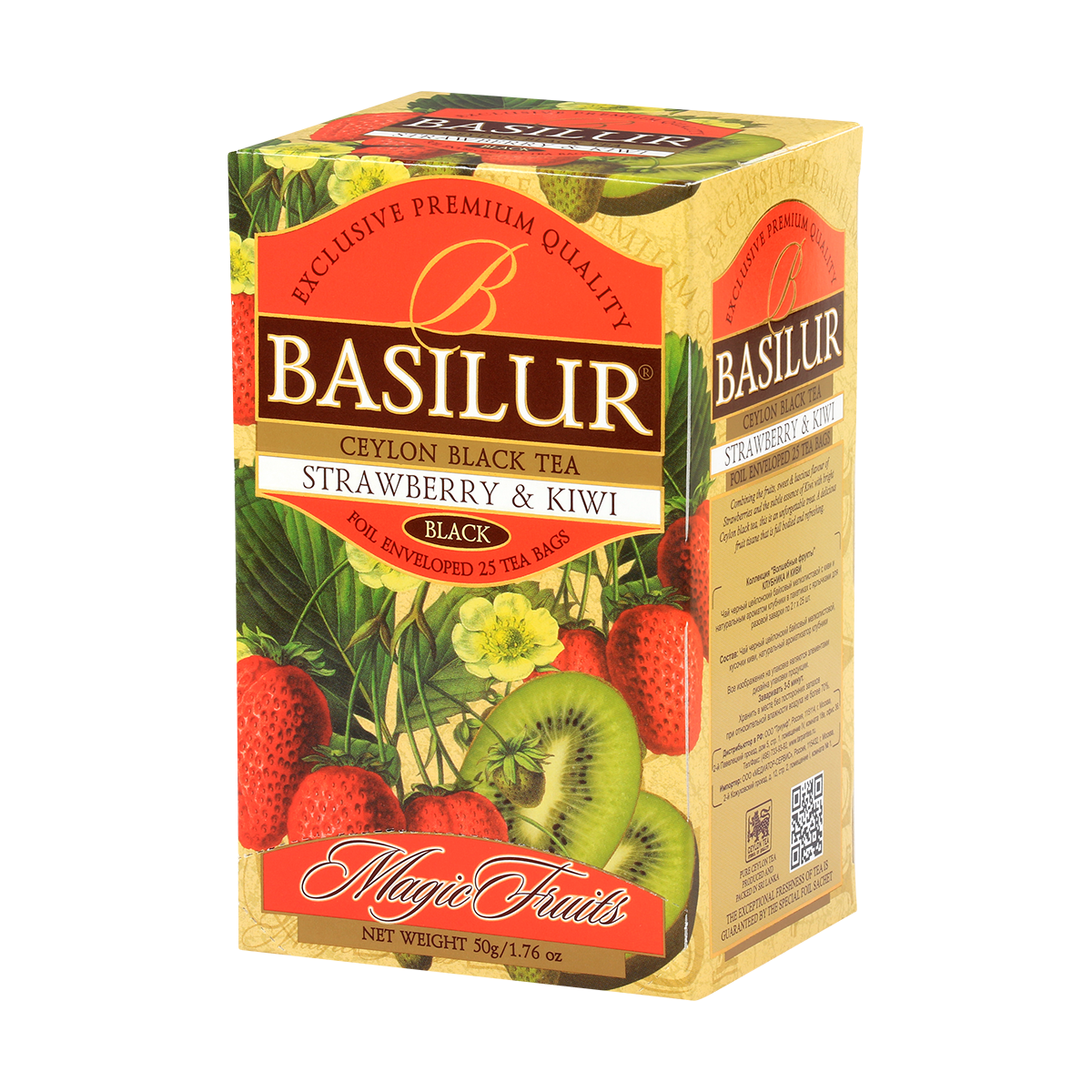 Strawberry & Kiwi 25 sachets