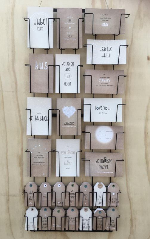 COMBI - 210 Papir Wishes & 280 Singers - Wall Display