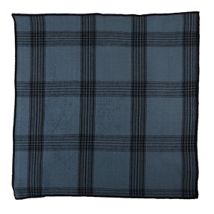 Black Check Servet mirage blauw 40x40cm (set of 2)
