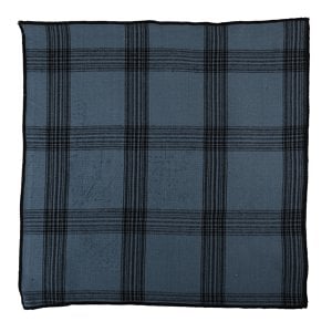 Black Check Servet mirage blauw 40x40cm (set of 2)
