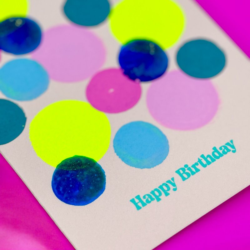 Birthday Splash Violett