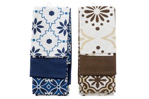 PAÑO SET 3 ALGODON 60X0,5X40 170GSM, 2 SURT. PC190799