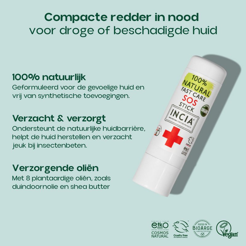 INCIA SOS-Stick mit Sanddornöl und Sheabutter