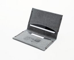 Porte cartes "Double" en cuir recyclé