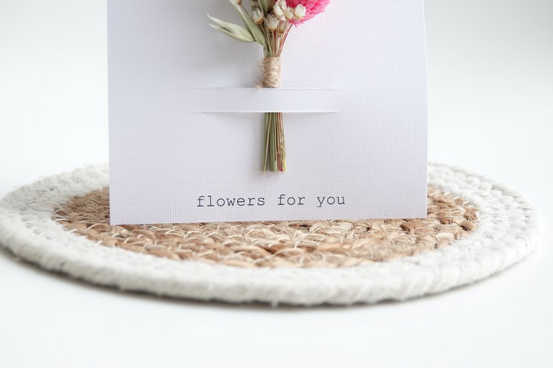 Flowers for you! Red Pink