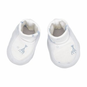Pantoffeln Sophie die Giraffe blau 0-1M