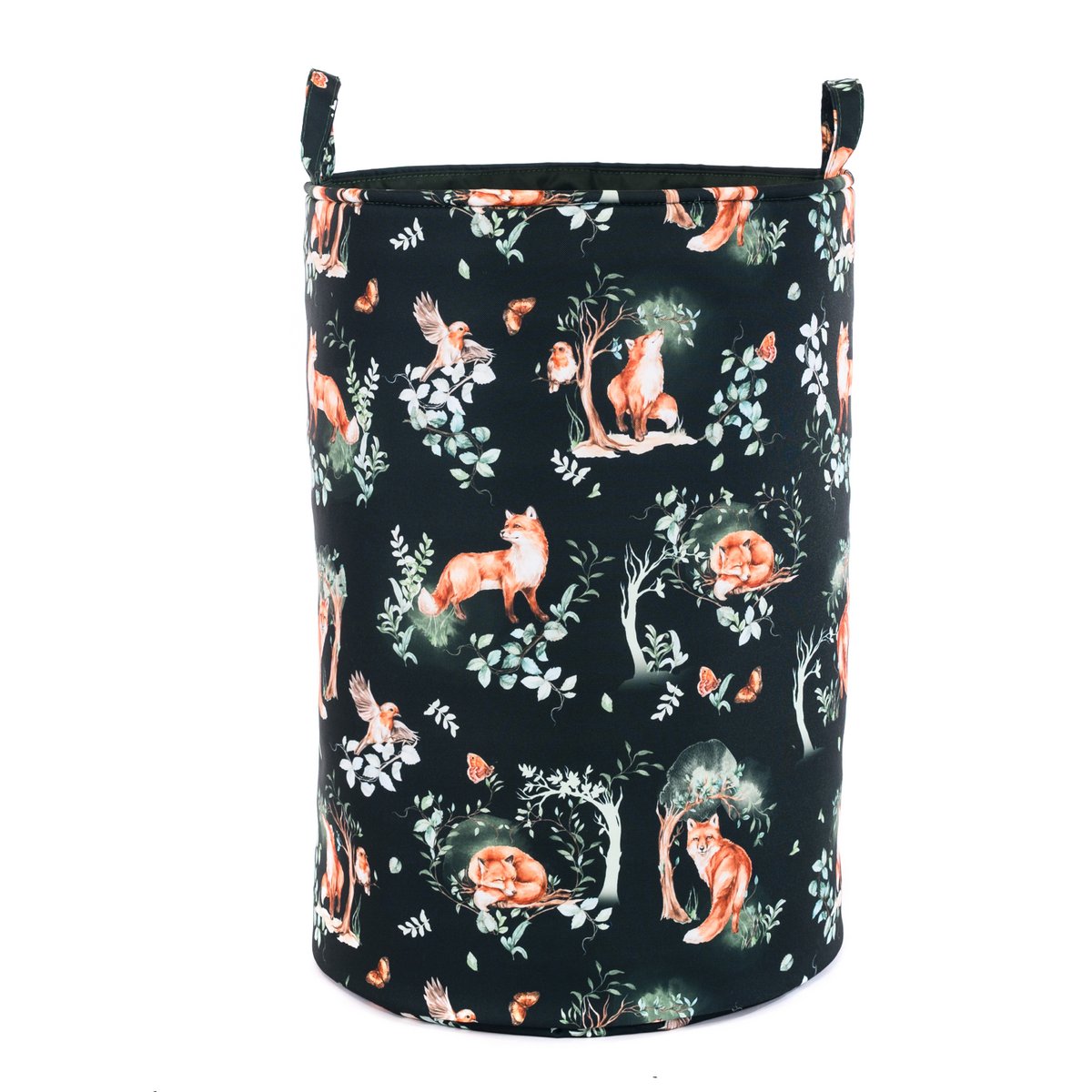 FOX TOY BASKET WITH WELT 60X40CM "THE ENCHANTED GARDEN"