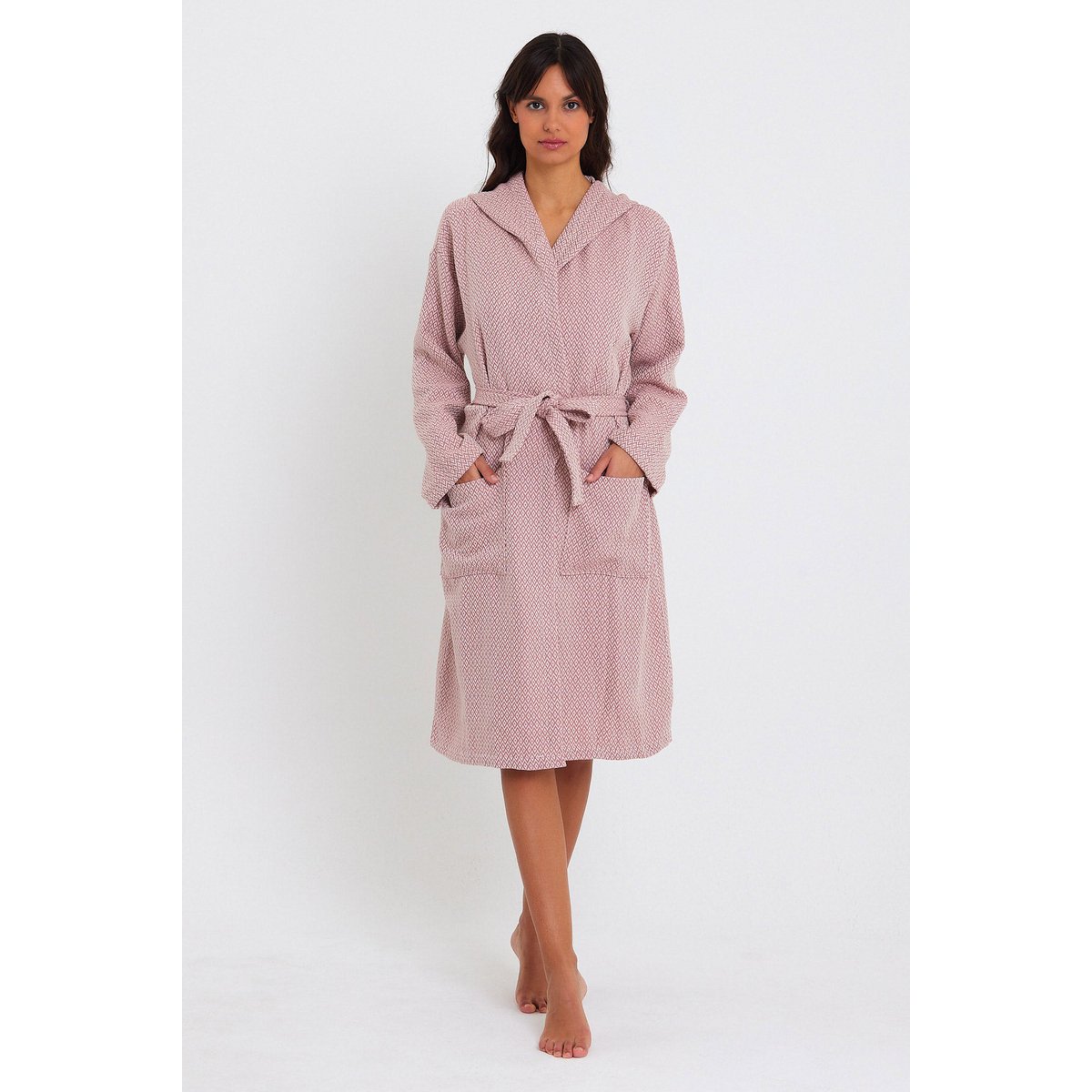 Crystal Bathrobe - Pink