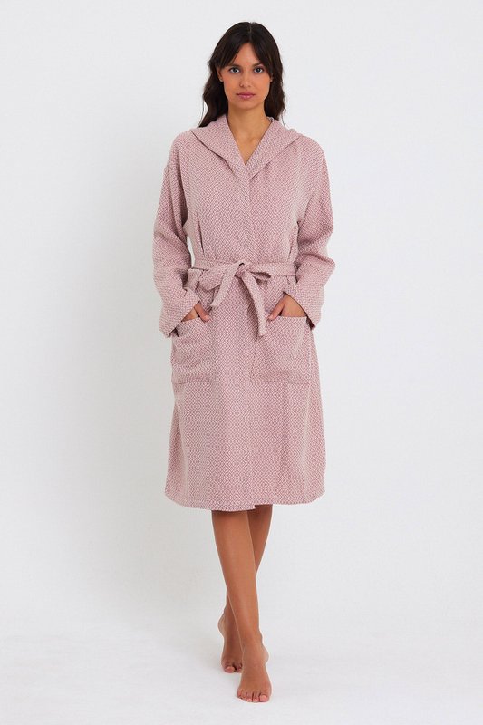 Crystal Bathrobe - Pink