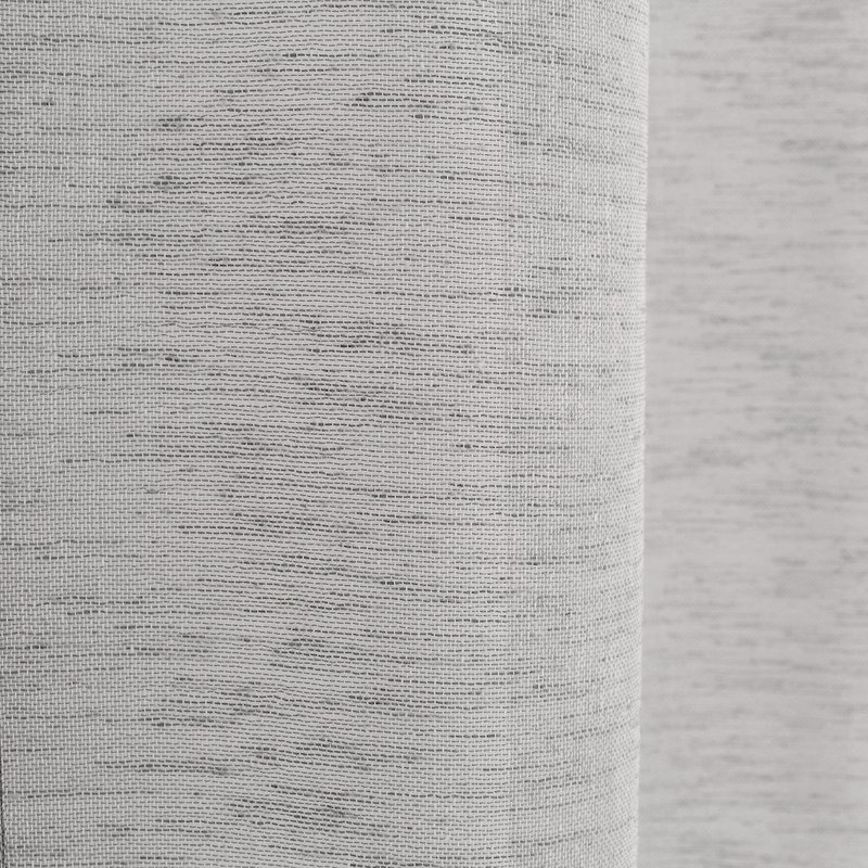 Eyelet Sheer Curtain, 140x240cm, Linen Effect, Maya Collection