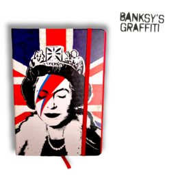 Libreta Banksy tamaño A5 - Lizzy Stardust