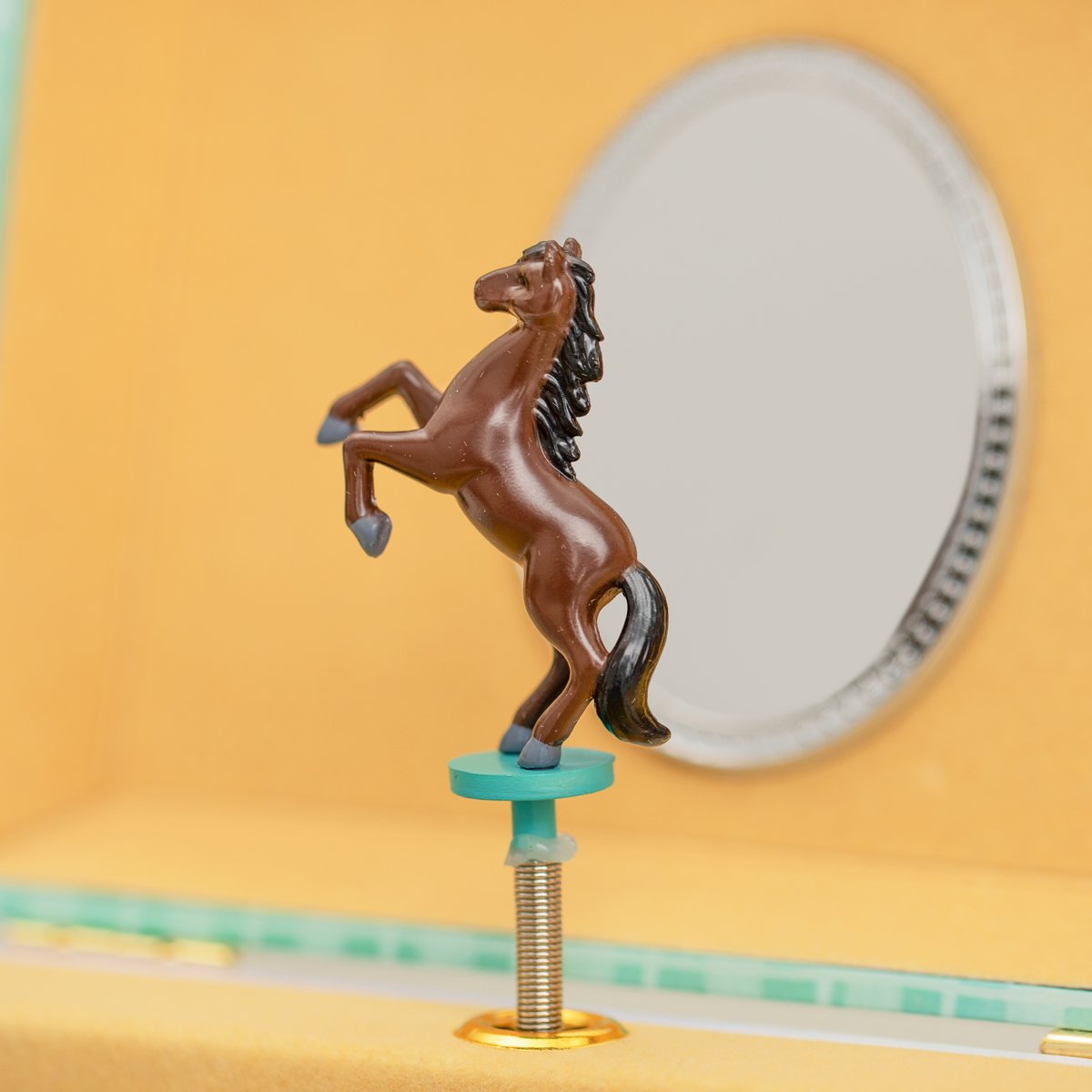 Boîte à Musique à Bijoux - Cheval - Home On The Range