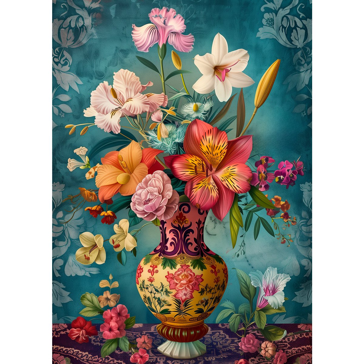 Flowers of the Dutch Masters: NO. 01 | Kaart Fripperies