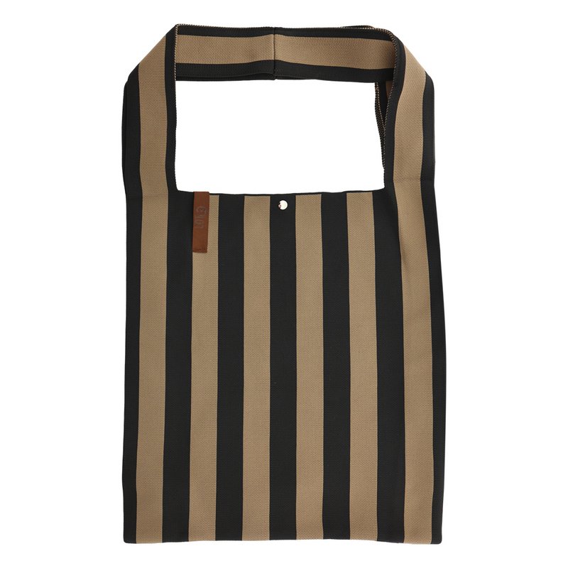 Shopper Loïs Taupe-Zwart