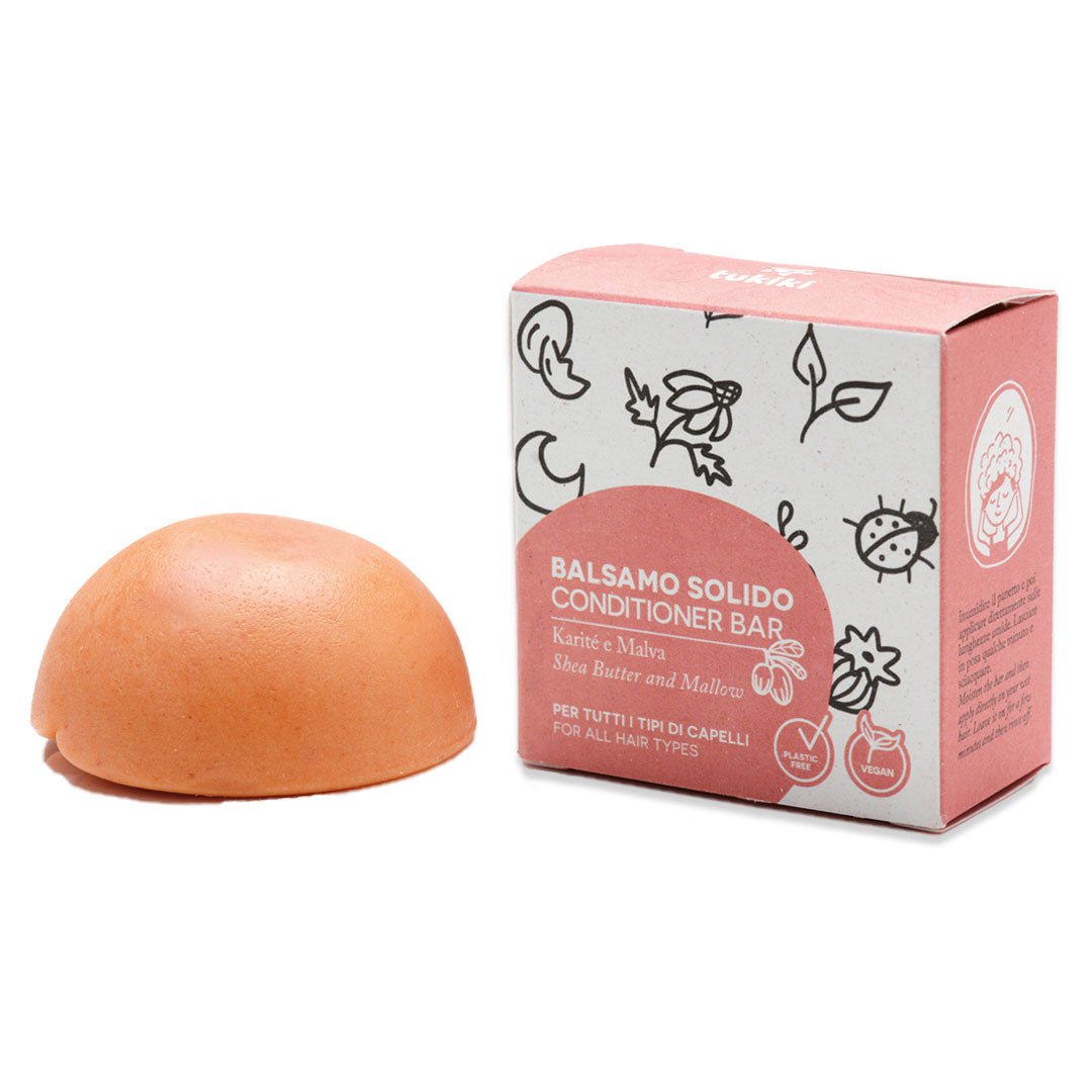 Solid balm shea and mallow