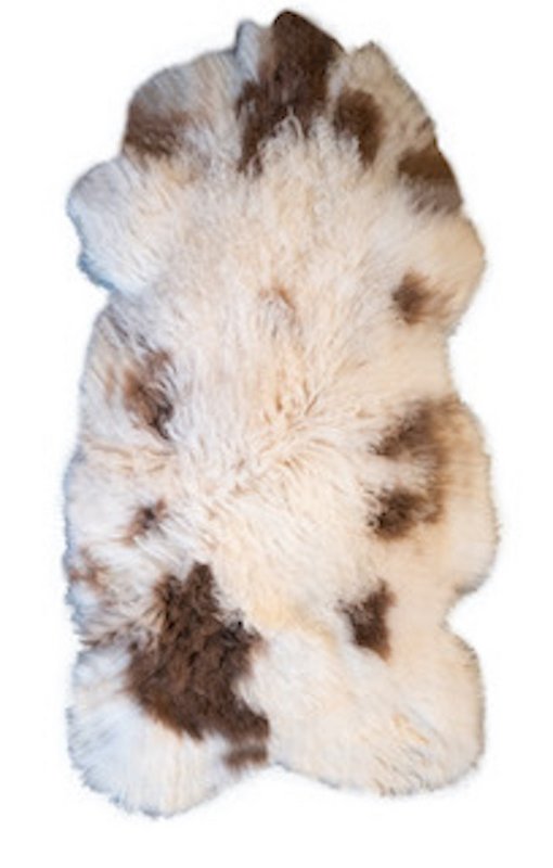 PELLE DI PECORA NATURALE MULTICOLORE (90-100 CM)