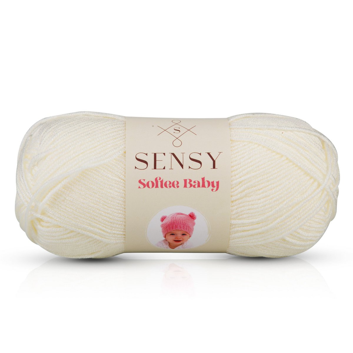 Sensy Softee Baby Yarn, 3.5 oz, 275 Yards, Gauge 3 Light