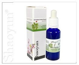 Anti-Aging Herbal Essence Serum Concentrate, 30ml. Toner with natural ingredients for skin rejuvenation. Helps reduce signs of aging.