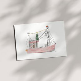 Postkort juleskærer