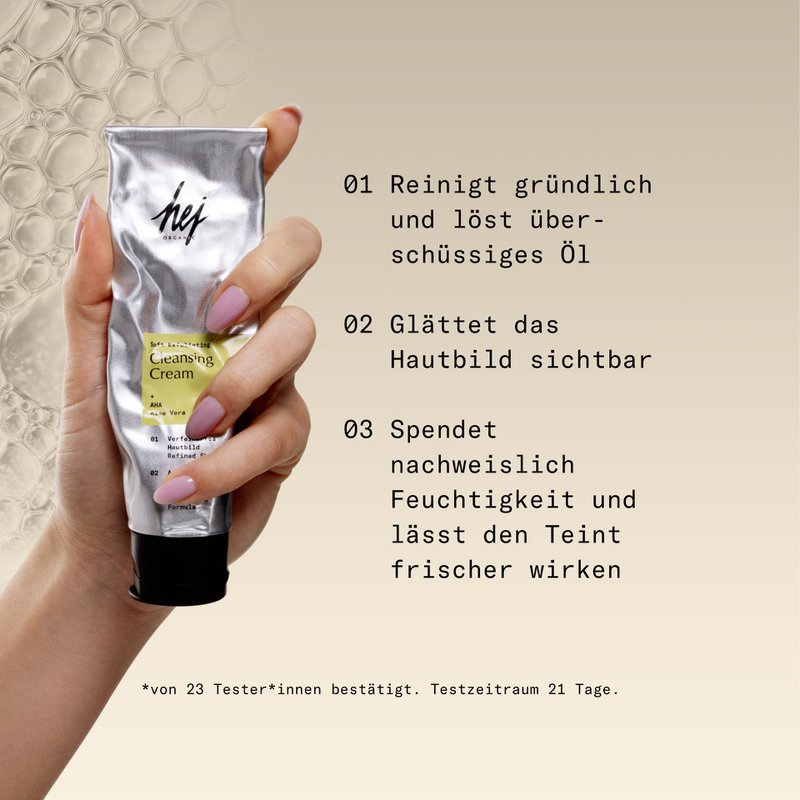 Soft Exfoliating Cleansing Cream | Reinigung & Peeling Creme mit AHA