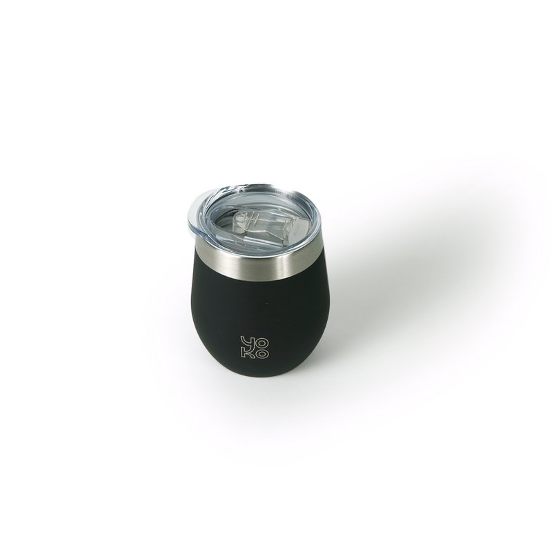 INSULATED MUG with lid 250 ml - Black