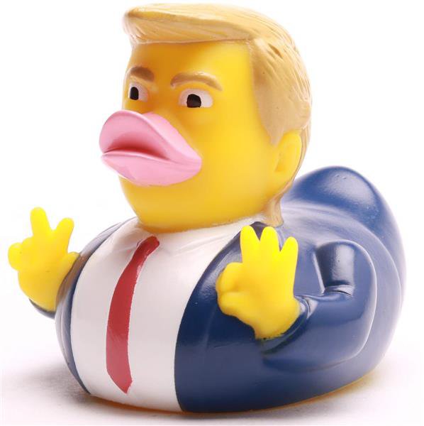 Donald Trump squeaky duck - rubber duck