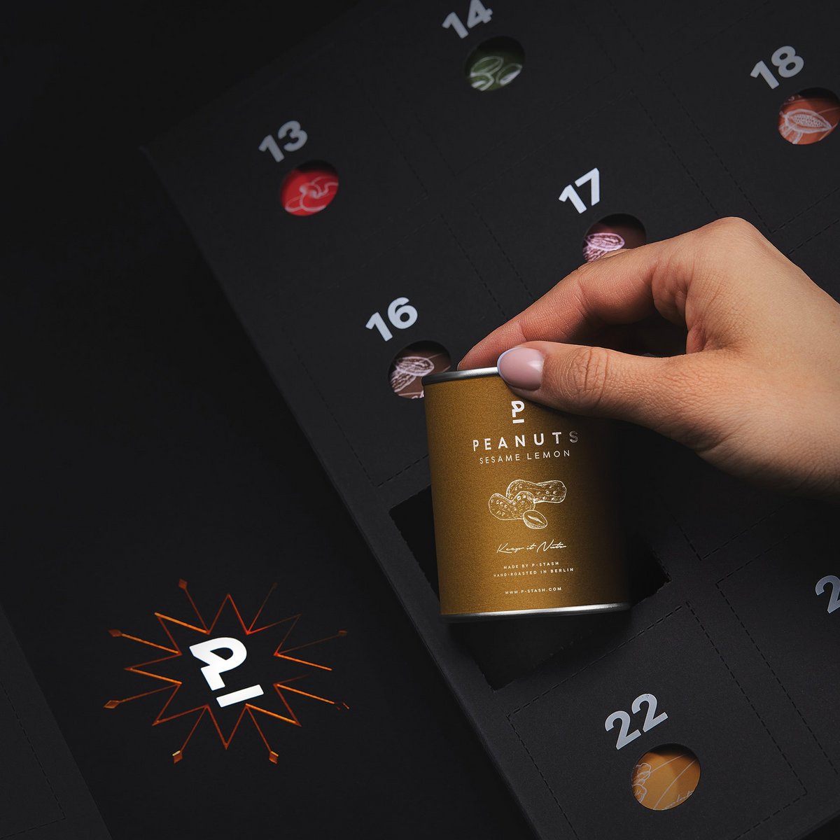 P-stash adventkalender 2025