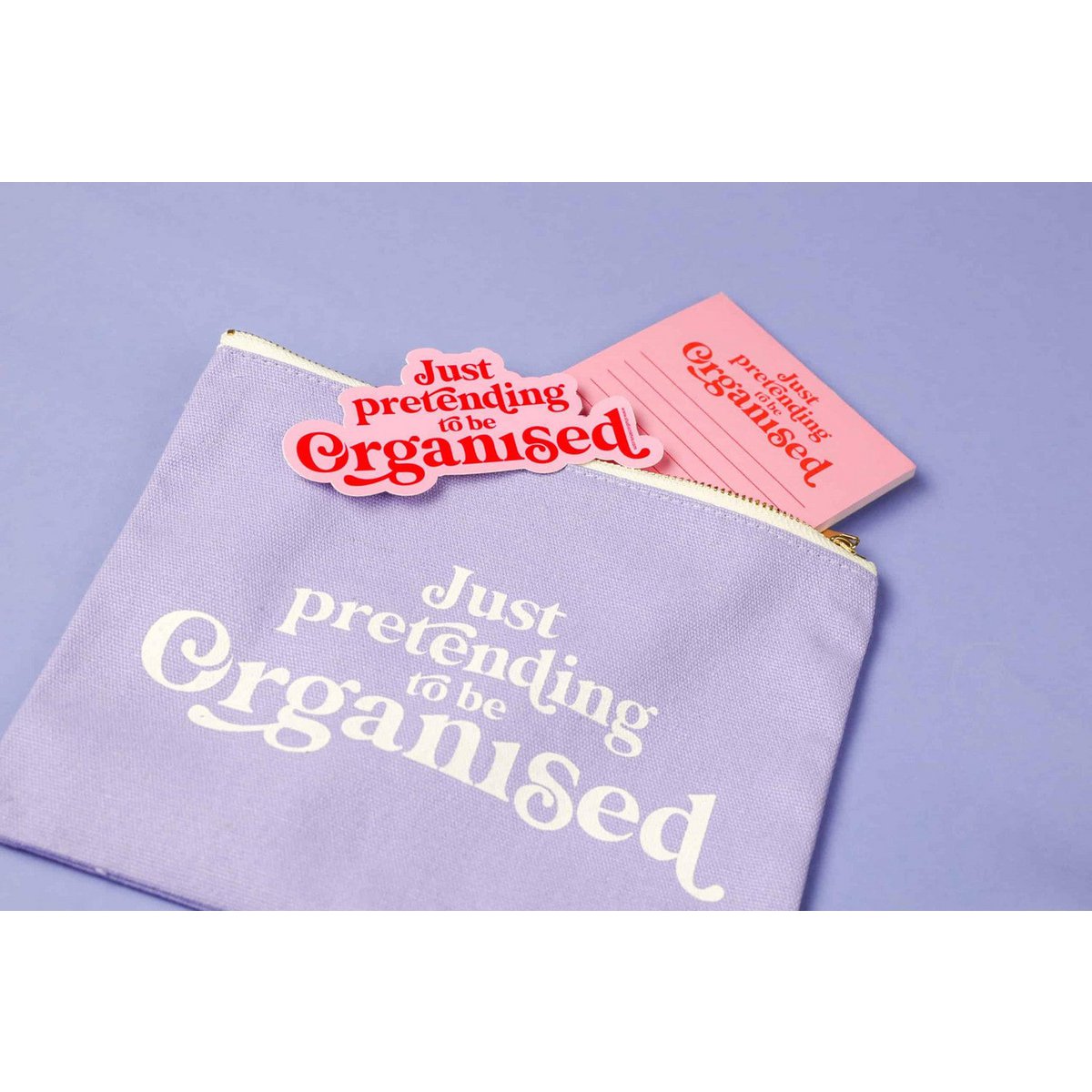Bloque para hacer 10×21 cm Sólo pretendo ser organizado
