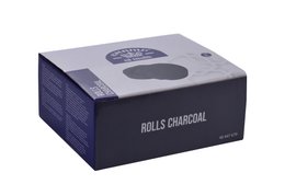 Narghilè Narghilè Chicha Carbone 33mm - 10 Rotoli - 100 carboni - 1 kg
